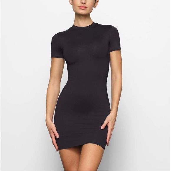 skims t shirt dress Skims Signature Swim T Shirt Dress - Neon Green